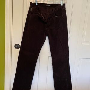 Corduroy Jeans Button fly